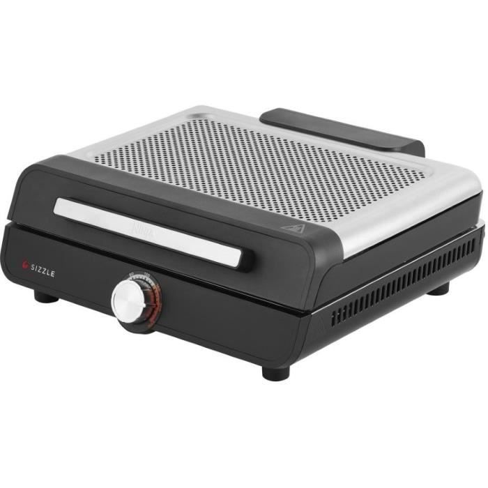 Griglia e plancha da interno - NINJA - Sizzle GR101EU - 34 x 8 x 13,5 cm - Nero