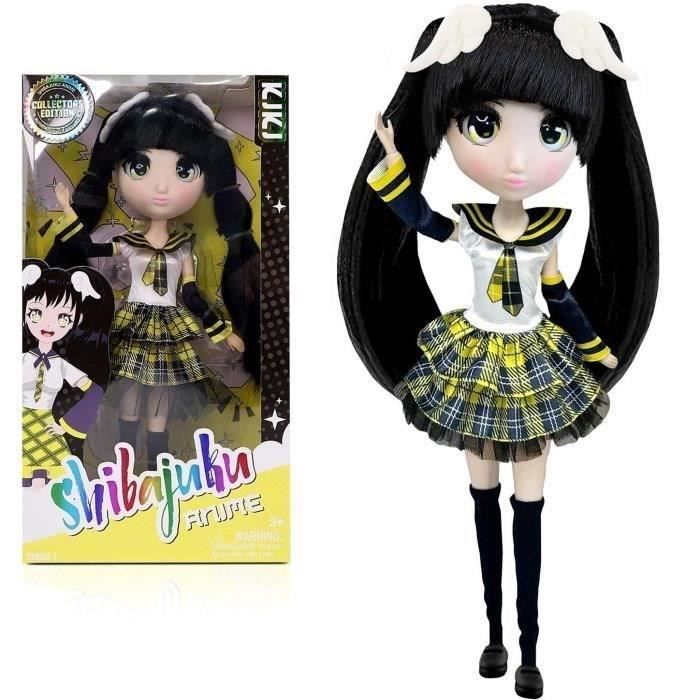 Image of Grande bambola Kawai in stile giapponese da 30 cm - Kiki Doll - BANDAI - Licenza ufficiale Shibajuku Anime