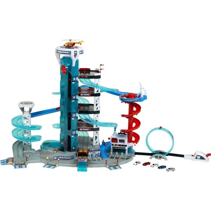 Image of Giocattolo garage - KLEIN - Garage Bosch Car Service Mega Universe - Include vari elementi di gioco e 5 veicoli.