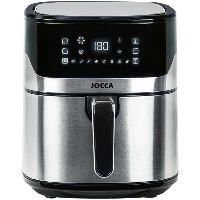 Image of Friggitrice senza olio - JOCCA - 2192 - 6,5 L - 1600 W - 28 x 37 x 31,5 cm - Acciaio inossidabile