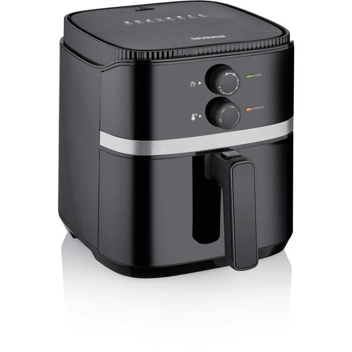 Image of Friggitrice ad aria calda SEVERIN FR2452 - 5L - Friggitrice senza olio - Multicooker - Tempo e termostato regolabili - Nero