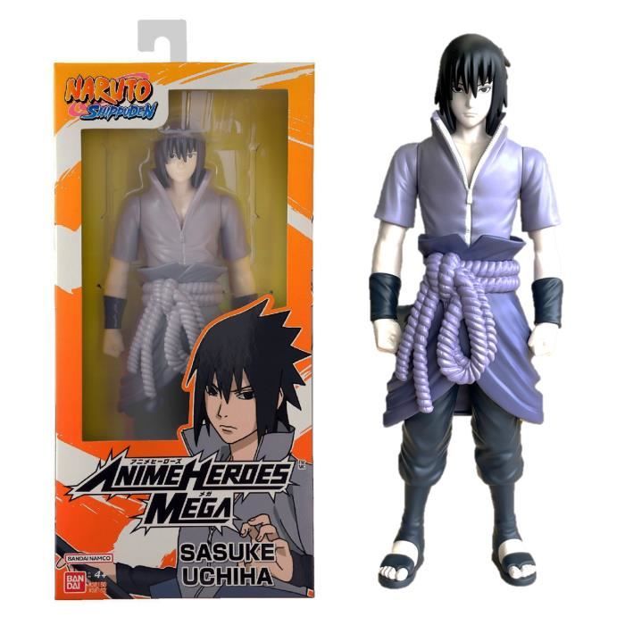Image of Figura articolata grande - BANDAI - Anime Heroes - Naruto Shippuden - Anime Heroes Mega Figure 30 cm - Sasuke Uchiha