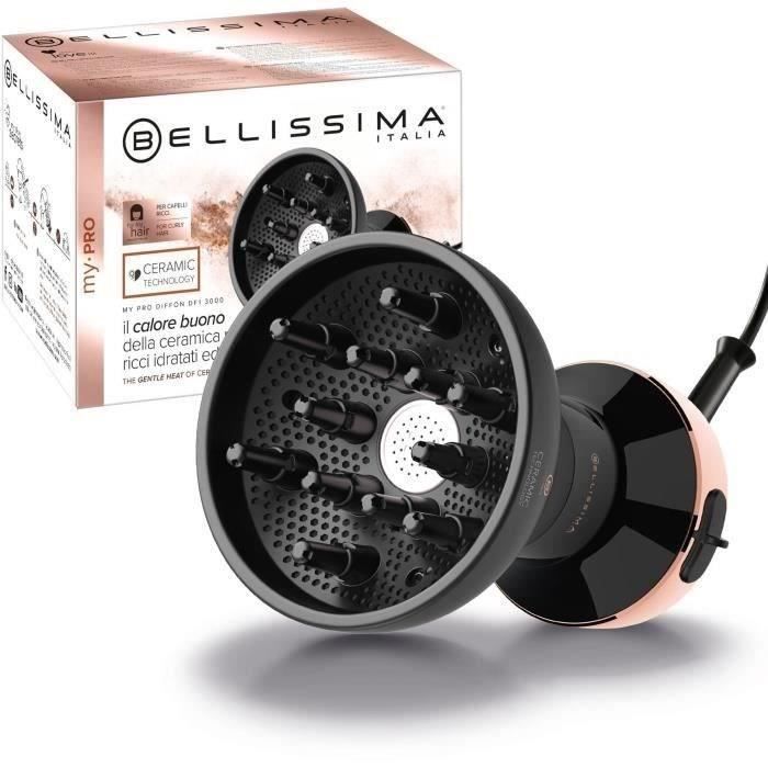 Image of Diffusore d'Aria Calda - Bellissima - Per Capelli Ricci - Asciugacapelli in Ceramica My Pro Diffon - Soft & Natural - 2 Potenze 700W