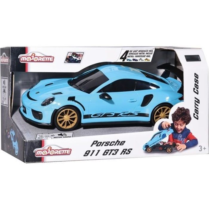 Image of Custodia MAJORETTE Porsche + 4 veicoli
