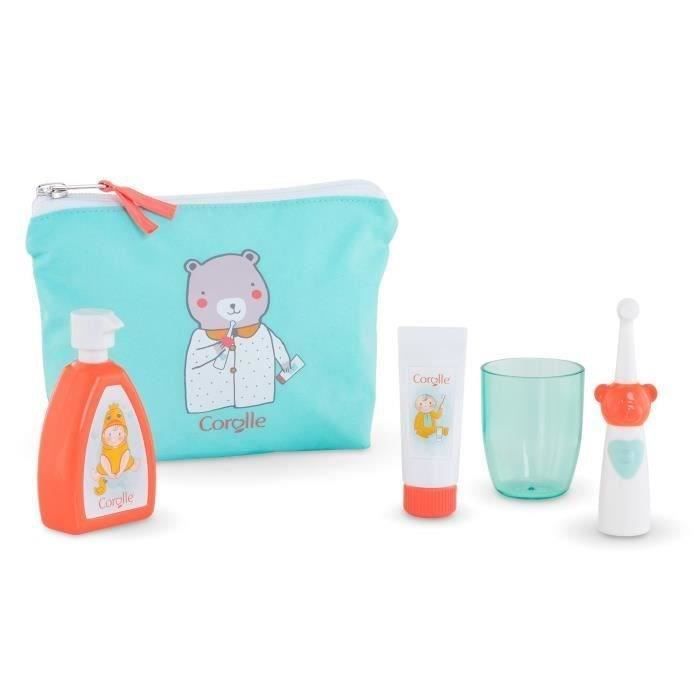 Image of Corolle - Borsa da toeletta - 5 accessori - per Poupon 36 e 42 cm - 2 anni