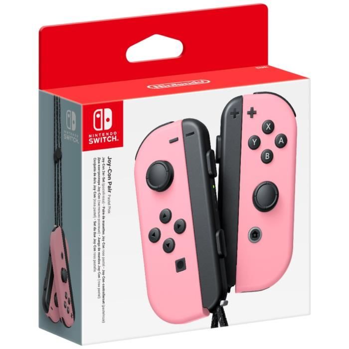 Image of Coppia di controller Joy-Con rosa pastello per Nintendo Switch