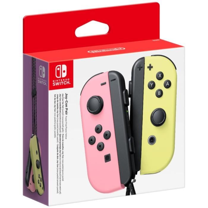 Image of Coppia di Pastel e Pastel Pastel Joy-Con Rosa Switch Nintendo
