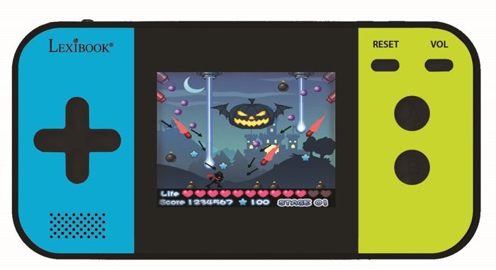 Image of Console portatile LEXIBOOK Compact Cyber Arcade - schermo da 2,5 '' - 250 giochi