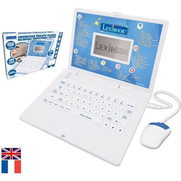 Image of Computer educativo bilingue con 124 attività (francese / inglese)
