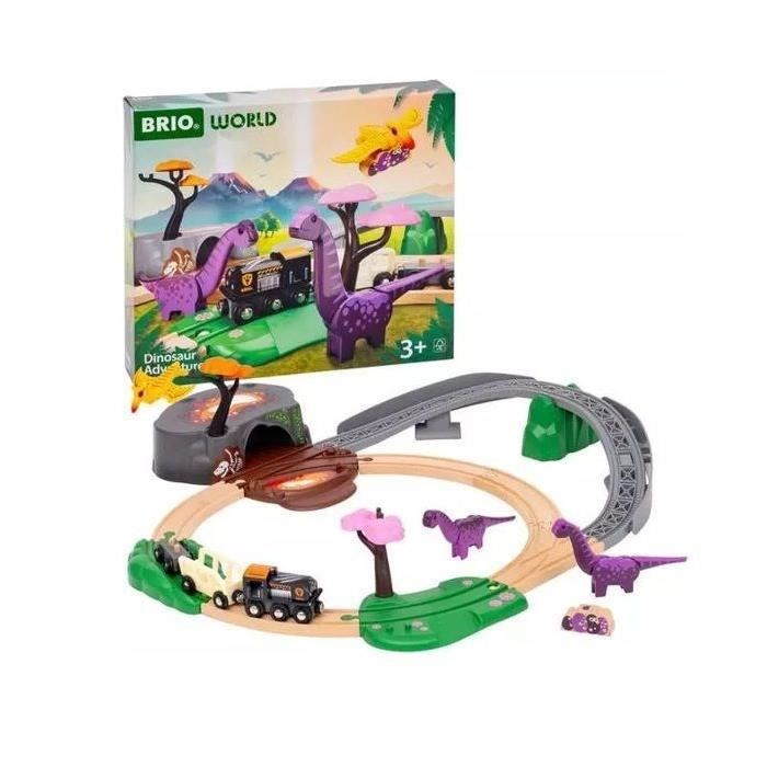 Image of Circuito Avventura Dinosauri BRIO-7312350360943-Dai 3 anni