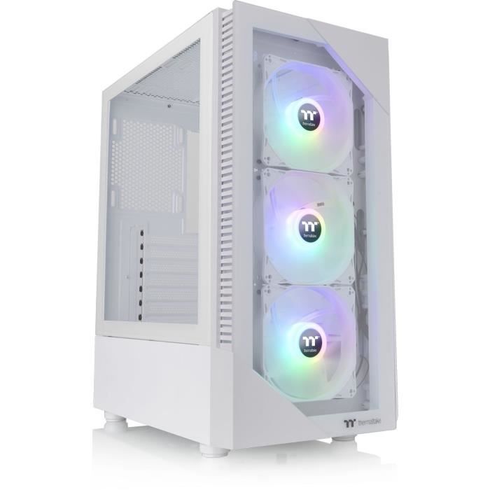 Case PC - THERMALTAKE - View 200 TG ARGB Snow (Bianco) - Tower medio - Formato ATX