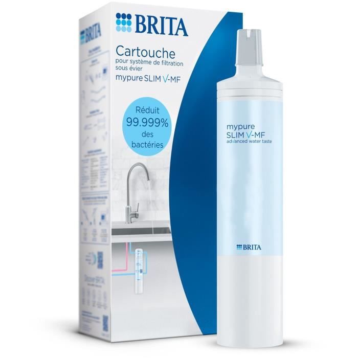 Image of Cartuccia filtrante - BRITA - Mypure SLIM V-MF - 8000 L di acqua filtrata / 12 mesi - 3 livelli di filtrazione
