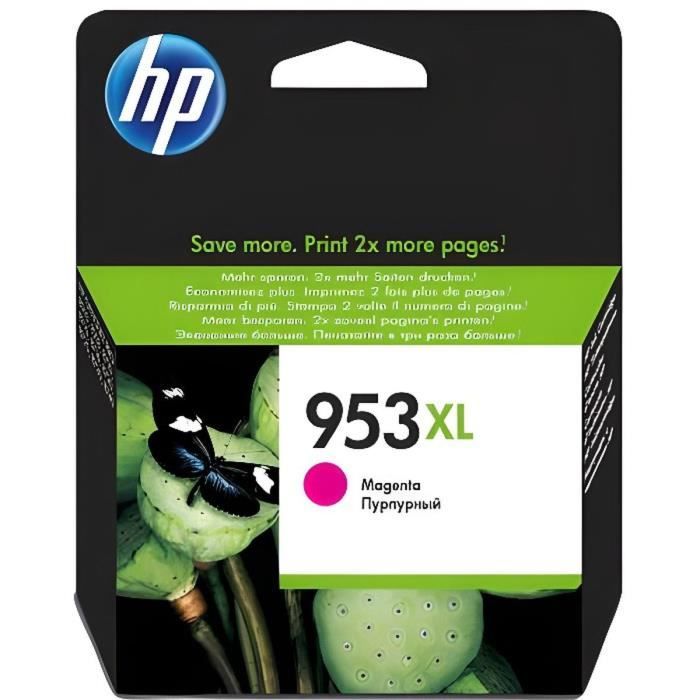 Image of Cartuccia Inkjet magenta di grande capacità HP 953XL per HP OfficeJet Pro 8710/8715/8720 (F6U17AE)