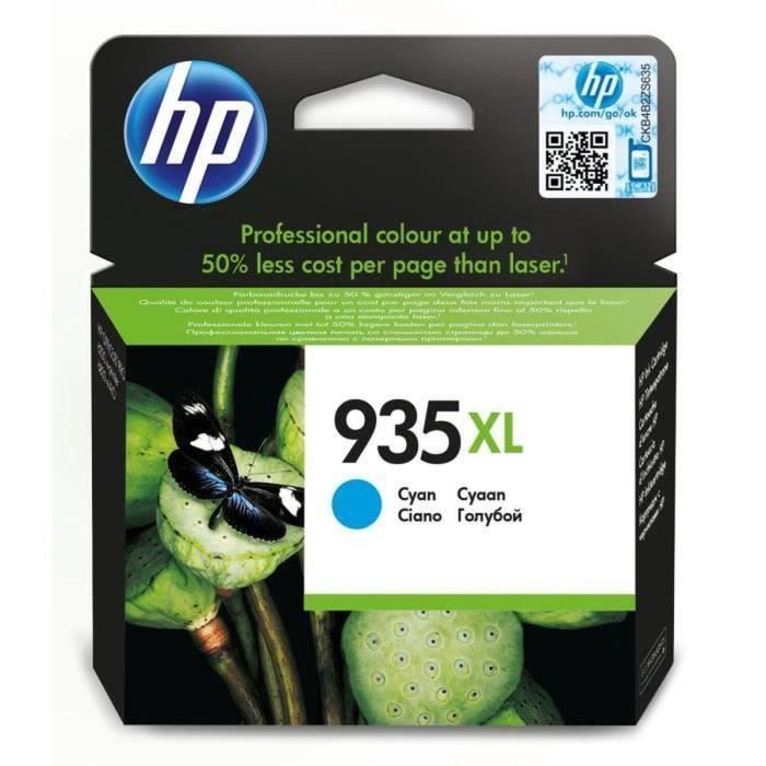 Image of Cartuccia Inkjet ciano originale HP 935XL ad alta capacità (C2P24AE)