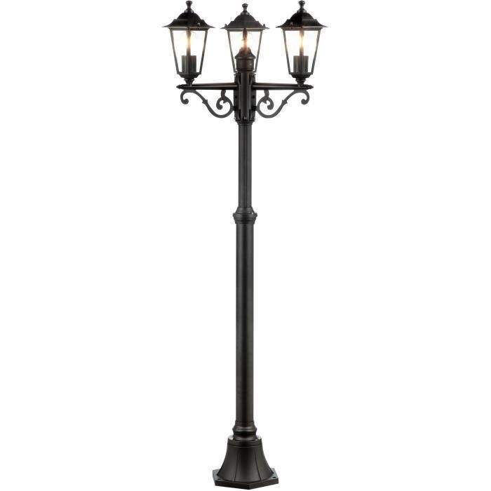 Image of Carleen Outdoor Lamp 3L, nero, E27 max 60w, lampadina non incluso