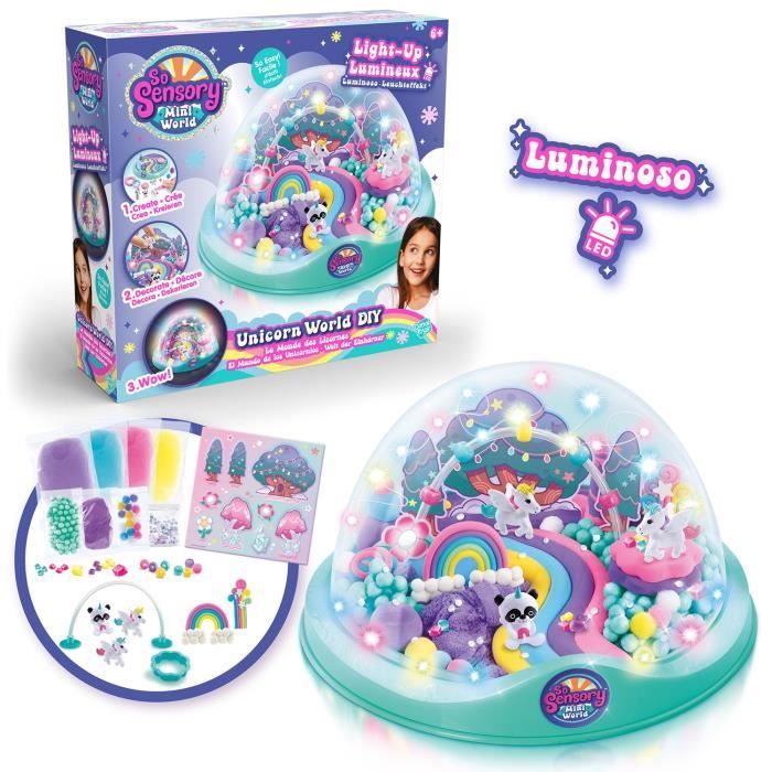 Image of Canal Toys - Mini mondo così sensoriale - Il mondo degli unicorni fai-da-te - SEN 002