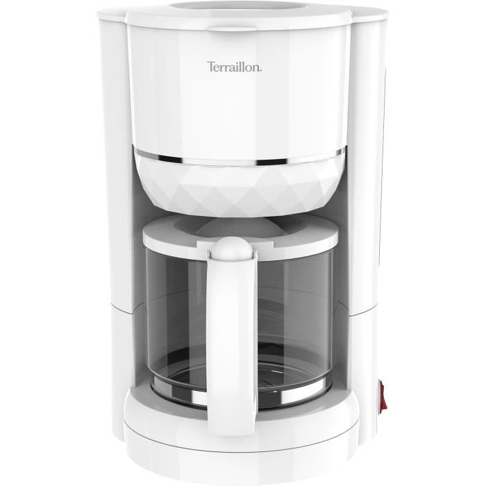 Image of Caffettiera a filtro TERRAILLON 15353 DIAMANT Bianca 1,25 L 980 W Caraffa in vetro Mantiene caldo