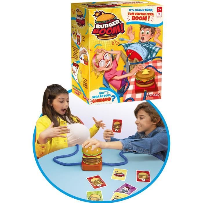 Image of Burger Boom - LANSAY - Gonfia la pancia - Chi BOOM? - 5 anni