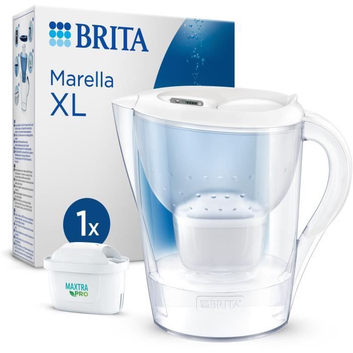 Image of Brita Carafe Filter Marella XL Blanche (3.5L) compreso 1 cartuccia Maxtra Pro All-1
