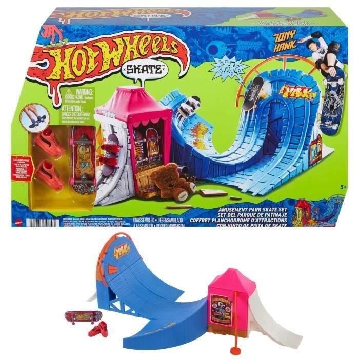 BOX ATTRAZIONI SKATEPARK - HOT WHEELS - HGT95 - VEICOLI HOT WHEELS