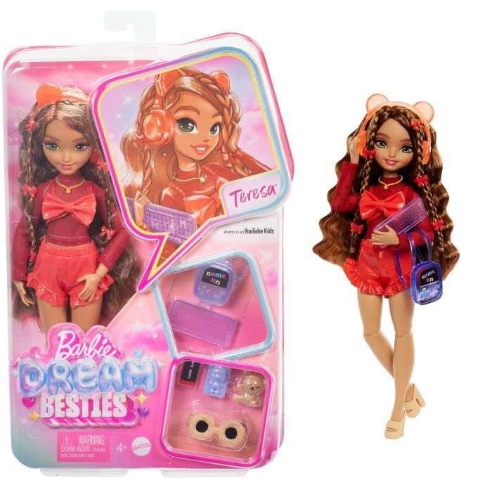 BARBIE squadra di Reve Teresa-Bambola e accessori - Barbie - HYC23