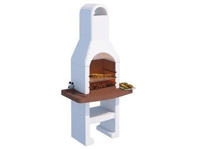 Image of BARBECUE BETON BRACE PREFABBRICATO IN CEMENTO CM. L90xP58xH189