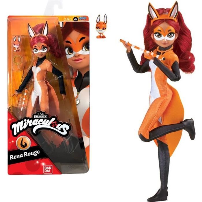 Image of BANDAI Miraculous Ladybug - Bambola Fashion 26 cm: Rena Rouge