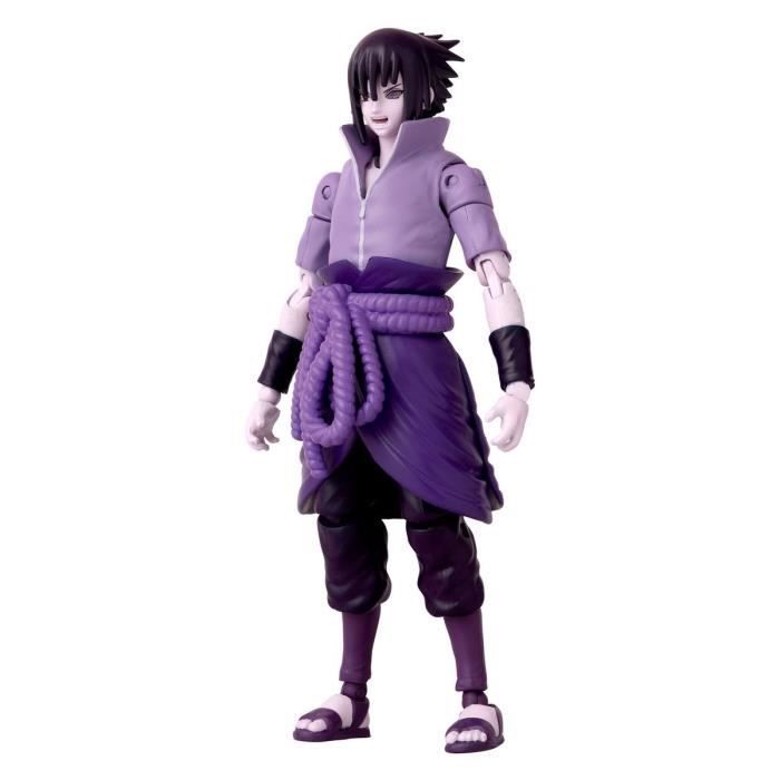 Image of BANDAI Anime Heroes - Naruto Shippuden - Anime Heroes 17 cm action figure - Sasuke Uchiha Rinnegan/Mangekyo Sharingan