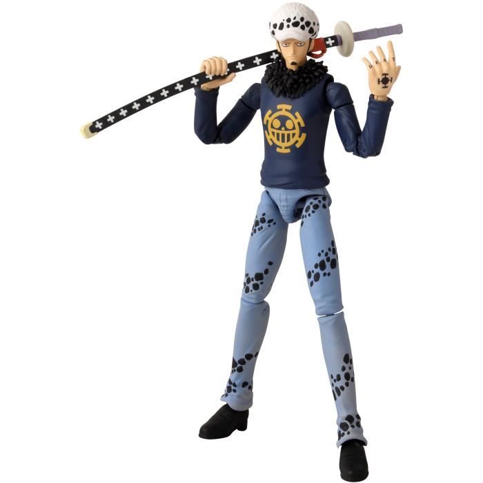 Image of Bandai - Anime Heroes - One Piece - Anime Heroes Figura 17 cm - Trafalgar Law - 36937 Multicolor