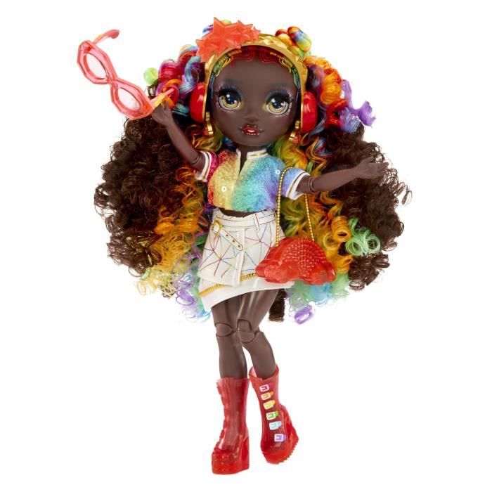 Image of Bambola manichino di cristallo alto arcobaleno 27 cm - Iris Bow