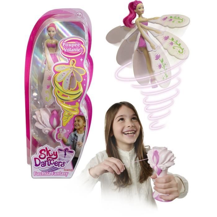 Image of Ballerini del cielo - LANSAY - Fuchsia Fantasy - Bambola volante - Dai 6 anni