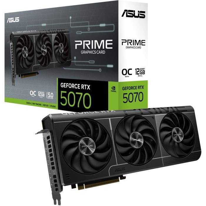 ASUS - Scheda grafica - GeForce RTX 5070 Prime OC - 12 GB GDDR7