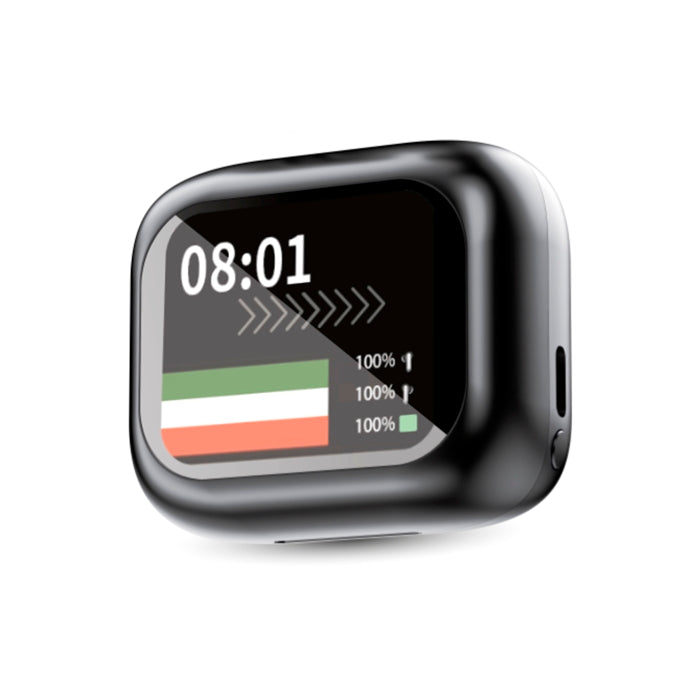 Cuffia Auricolare Bluetooth Karma Tec 69 - Bluetooth 5.4 Con Display - Colore Nero