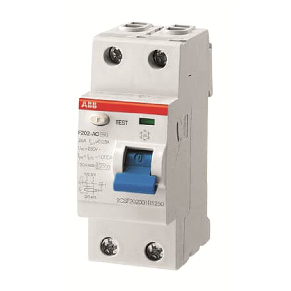 Image of Interruttore differenziale puro F202 AC-16/0,01 2P 16A 10mA Abb