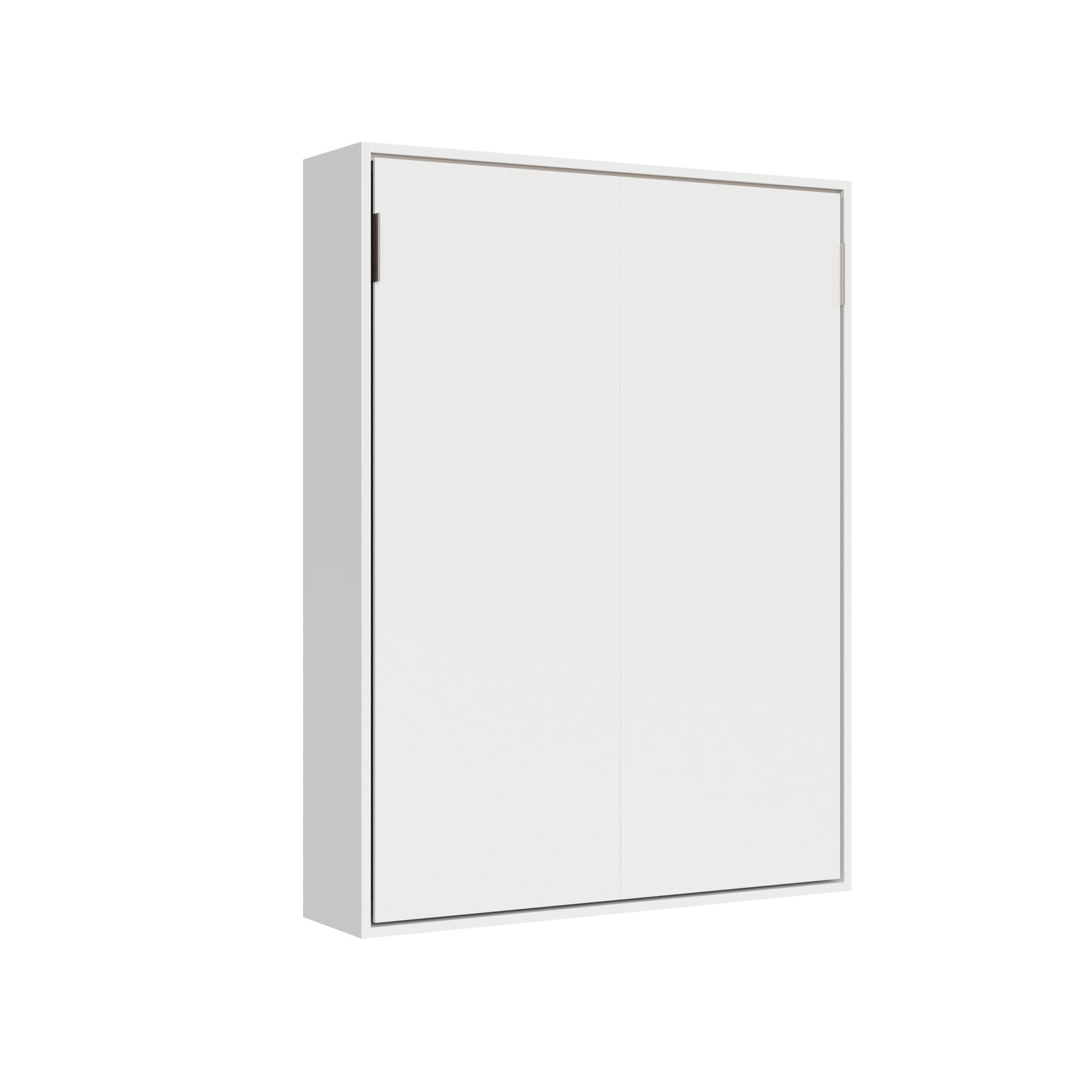 Letto matrimoniale francese a scomparsa 140 - VERSIA Colore Struttura: Bianco, Materasso: Senza Materasso