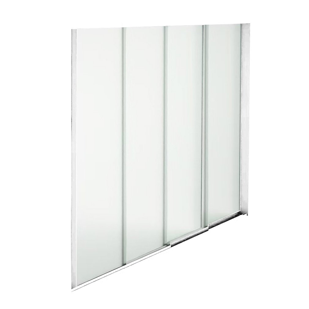 Parete laterale in vetro per pergola bioclimatica Tony - TONY Colore: Bianco