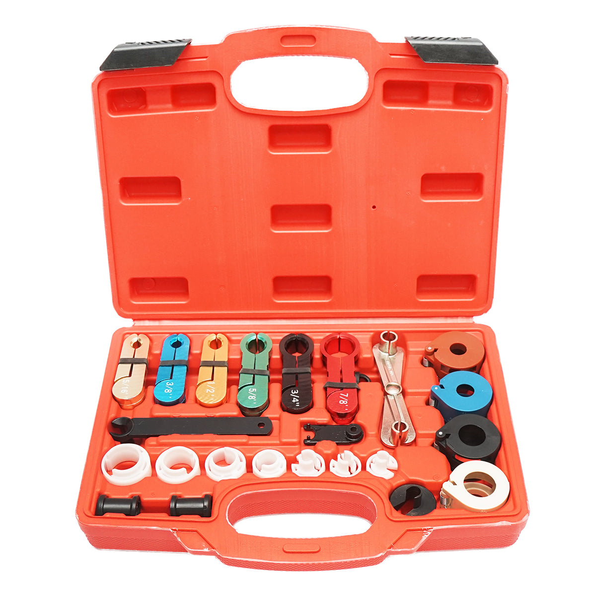 Image of Kit di attrezzi per l'installazione e la rimozione dei condotti dell'aria condizionata e del carburante, 23 pezzi