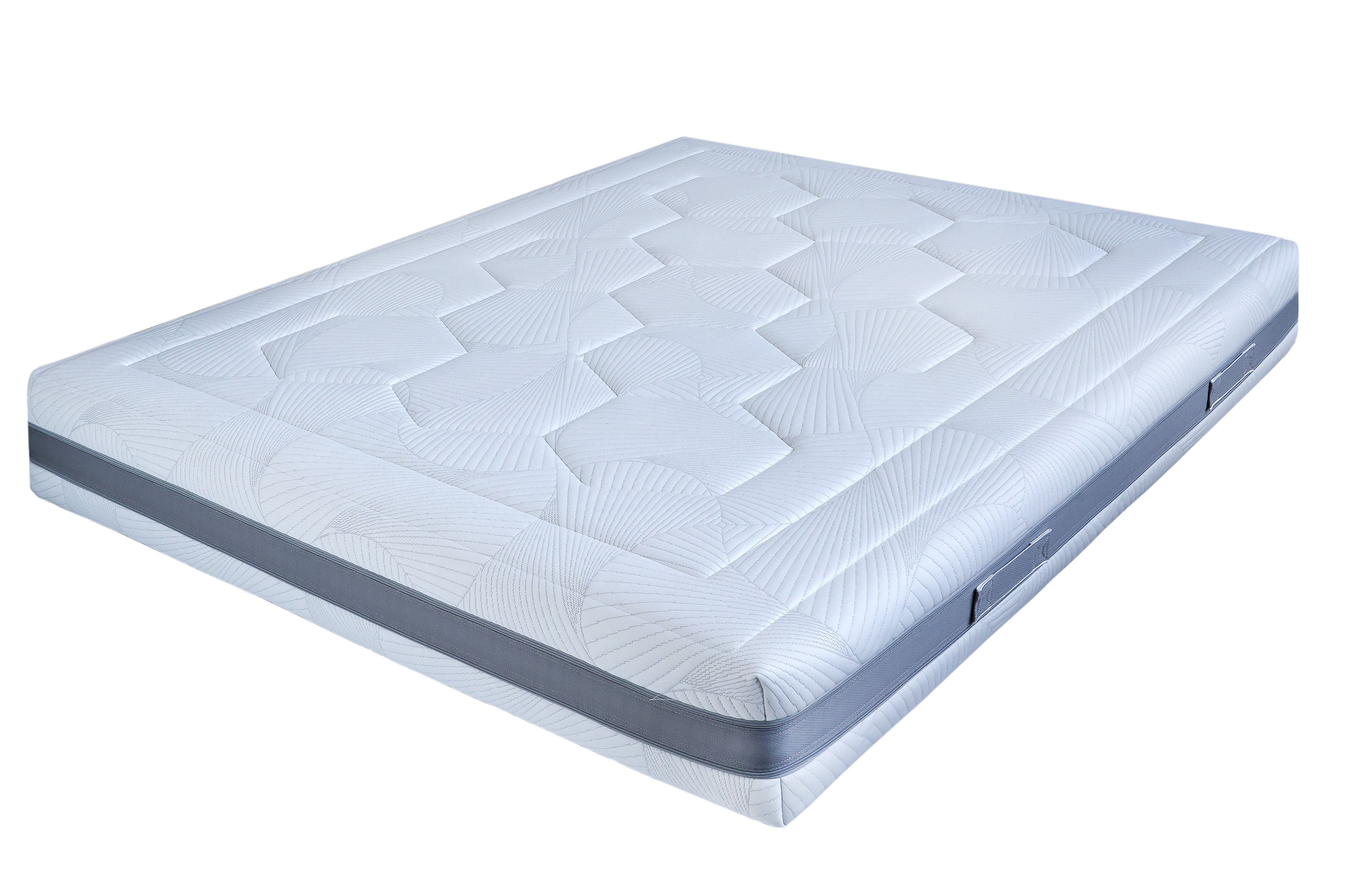 Materasso matrimoniale a Molle Insacchettate e Memory Roma | 800 Molle Misura: 180x200 King size xxl