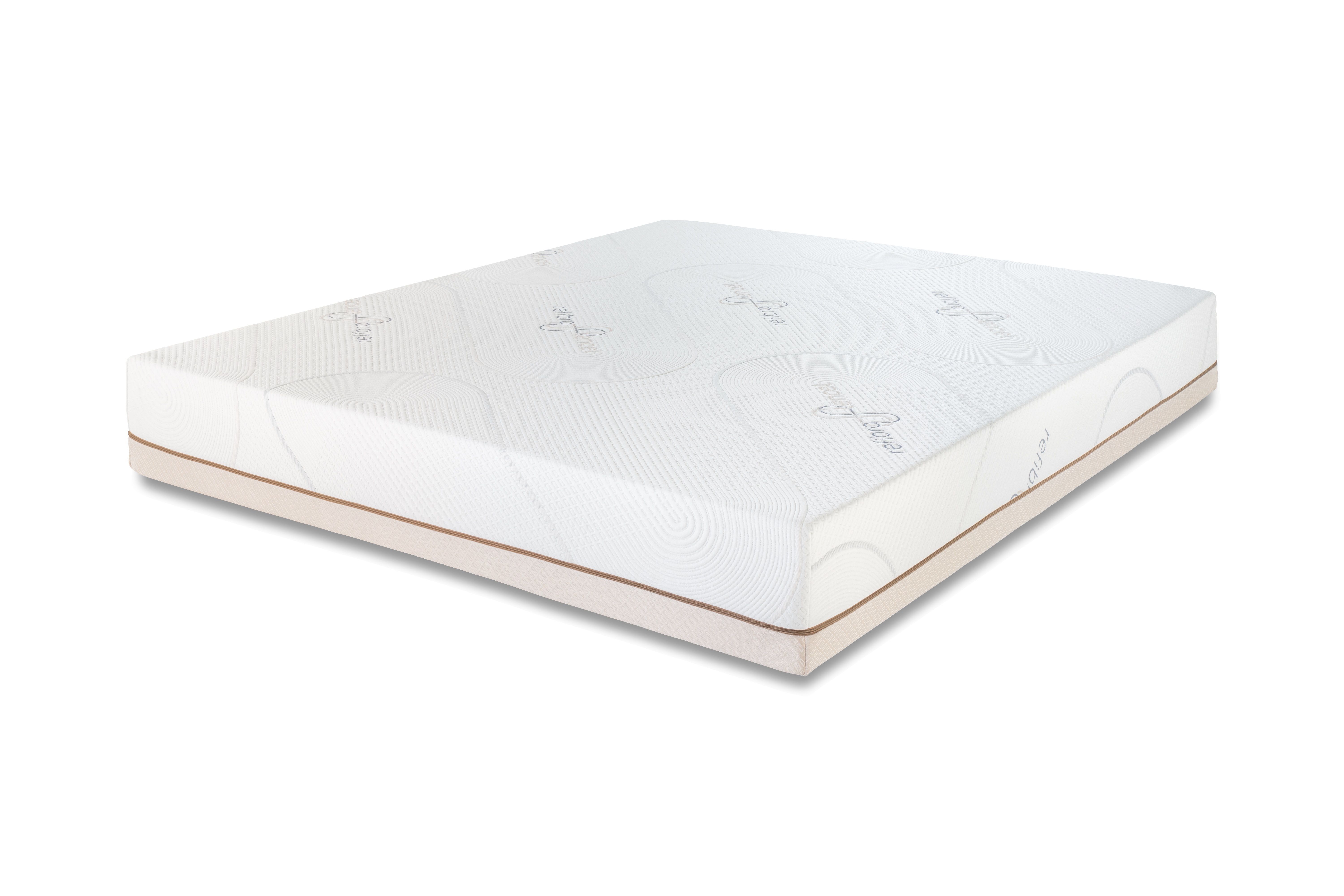 Materasso matrimoniale a Molle Insacchettate e 5cm Memory foam Athos | refibra - Tencel™ Misura: 180x200 King size xxl