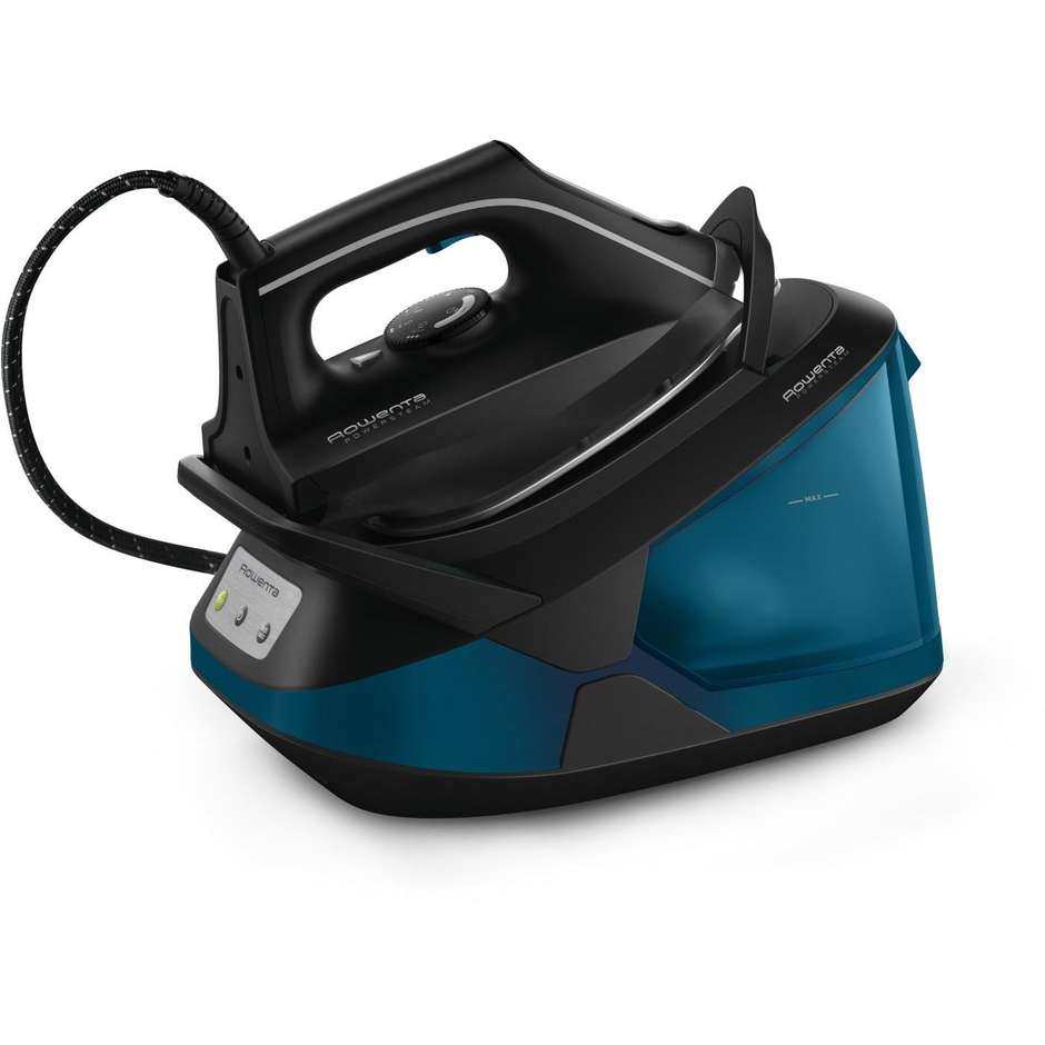 Rowenta VR8317 Ferro da Stiro con Caldaia Capacit&agrave; 1,7 Lt Potenza 2200w Colore Blu e Nero