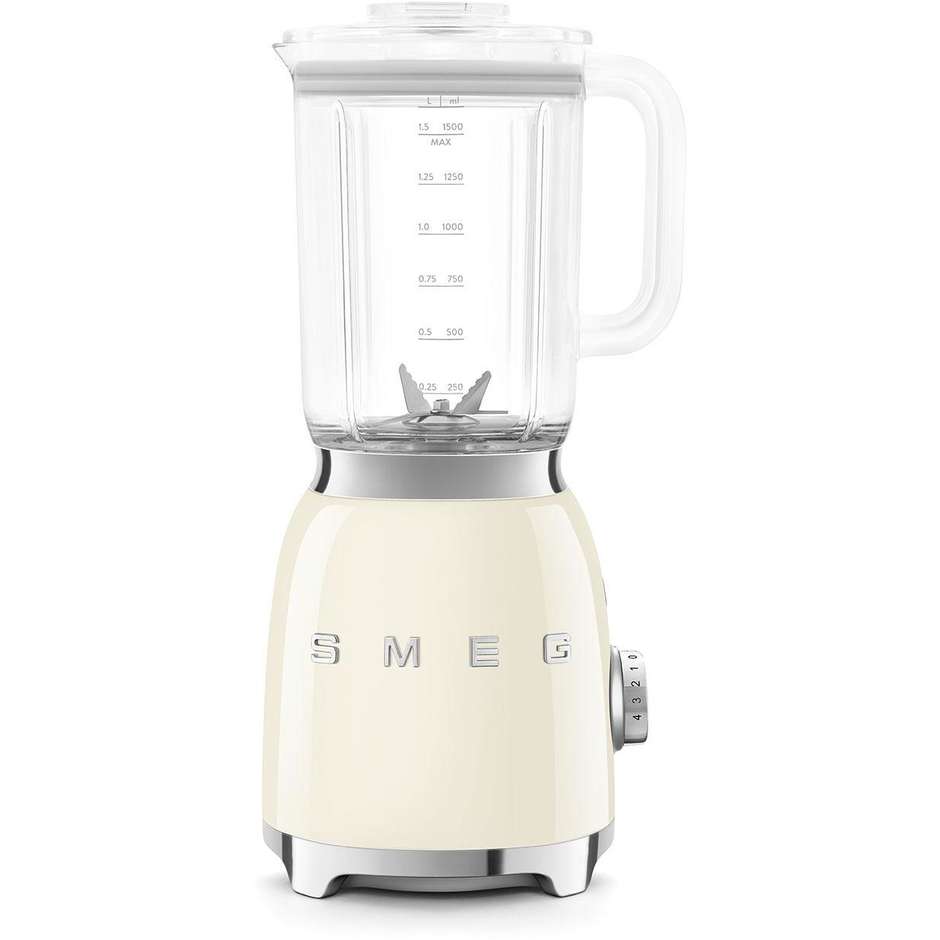 SMEG BLF03CREU Frullatore Capacit&agrave; 1.5 Lt Potenza 800 W Colore Panna