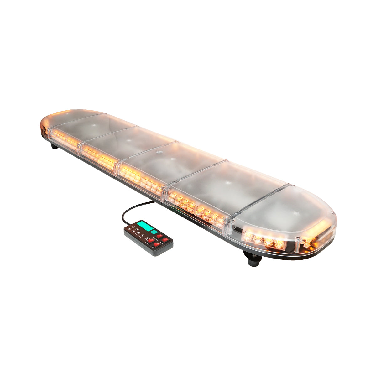 Barra luminosa rotante 12-24V con luce gialla 1290x275x125mm Breckner Germany