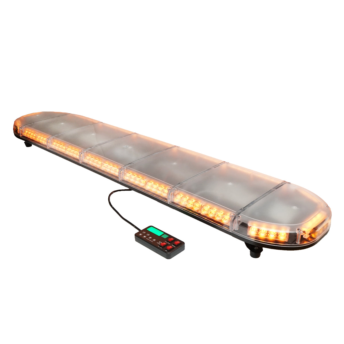 Barra luminosa rotante 12-24V con luce gialla 1520x275x125mm Breckner Germany