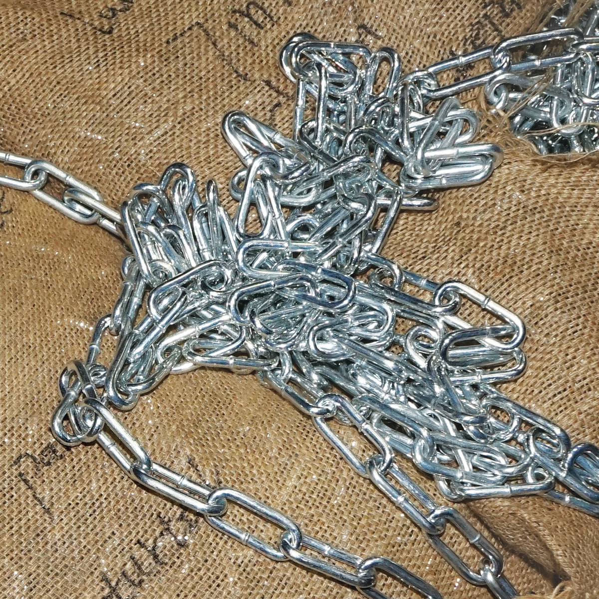 Catena zincata a maglie allungate 7mm lunghezza 100m Breckner Germany