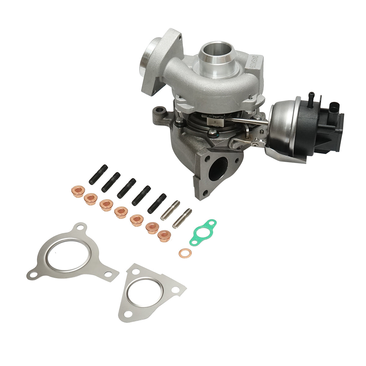 Image of Turbo Audi A4/A6/Q5 2.0 TDI, Seat Exeo 2.0 TDI codice motore 2.0 TDI-CR PL48, CAGA, CAGB, CAGC codice OEM 03L145701B/BV/D/DV, 03L145702AV/AX/D/DX