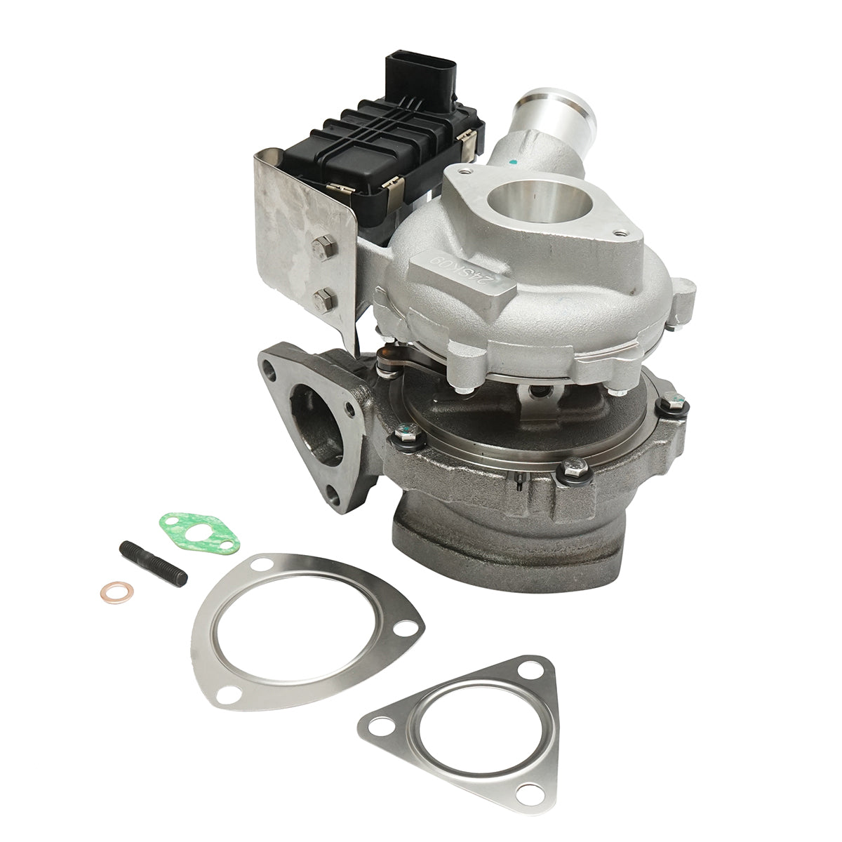 Turbocompressore per Ford Transit 2.2 TDCI 130CV, motore Duratorq TDCI Euro 5, con codici OEM BK3Q6K682CB, BK3Q6K682HA, BK3Q6K682PC, 1717628, 1719695, 1760759.