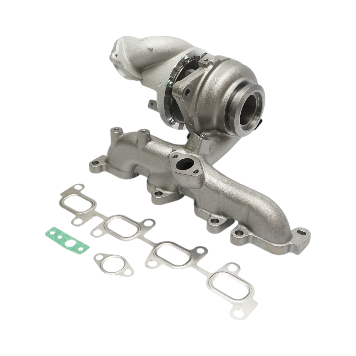Image of Turbocompressore per motori 1.6 TDI Euro 5 (codici motore CAYA, CAYB, CAYC) montati su Audi, Skoda e VW, con codici OEM 03L253016T, 03L253016TX, 03L253016TV.