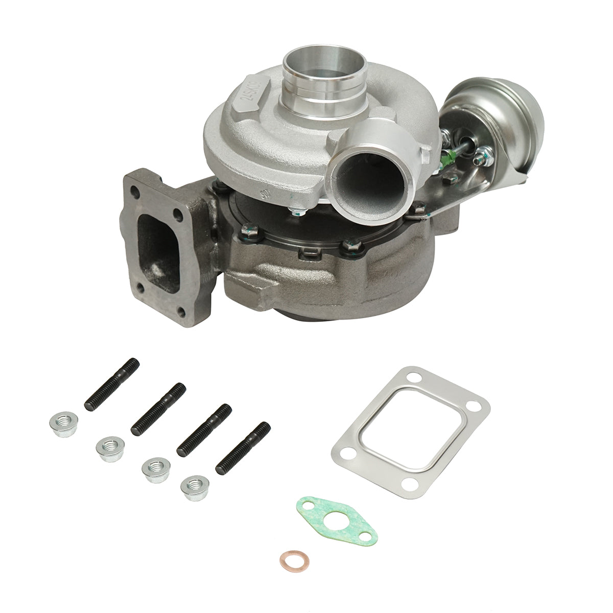 Turbocompressore per Renault Scenic, Grand Scenic, Clio, Megane DCI, codice motore K9KTHP, codici OEM 8200204572, 8200360800, 8200578315, 7701475135, 7701476183, 7711368163