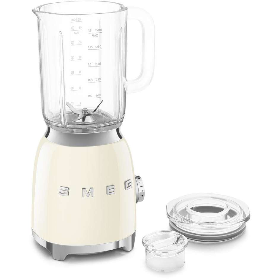 SMEG BLF03CREU Frullatore Capacit&agrave; 1.5 Lt Potenza 800 W Colore Panna