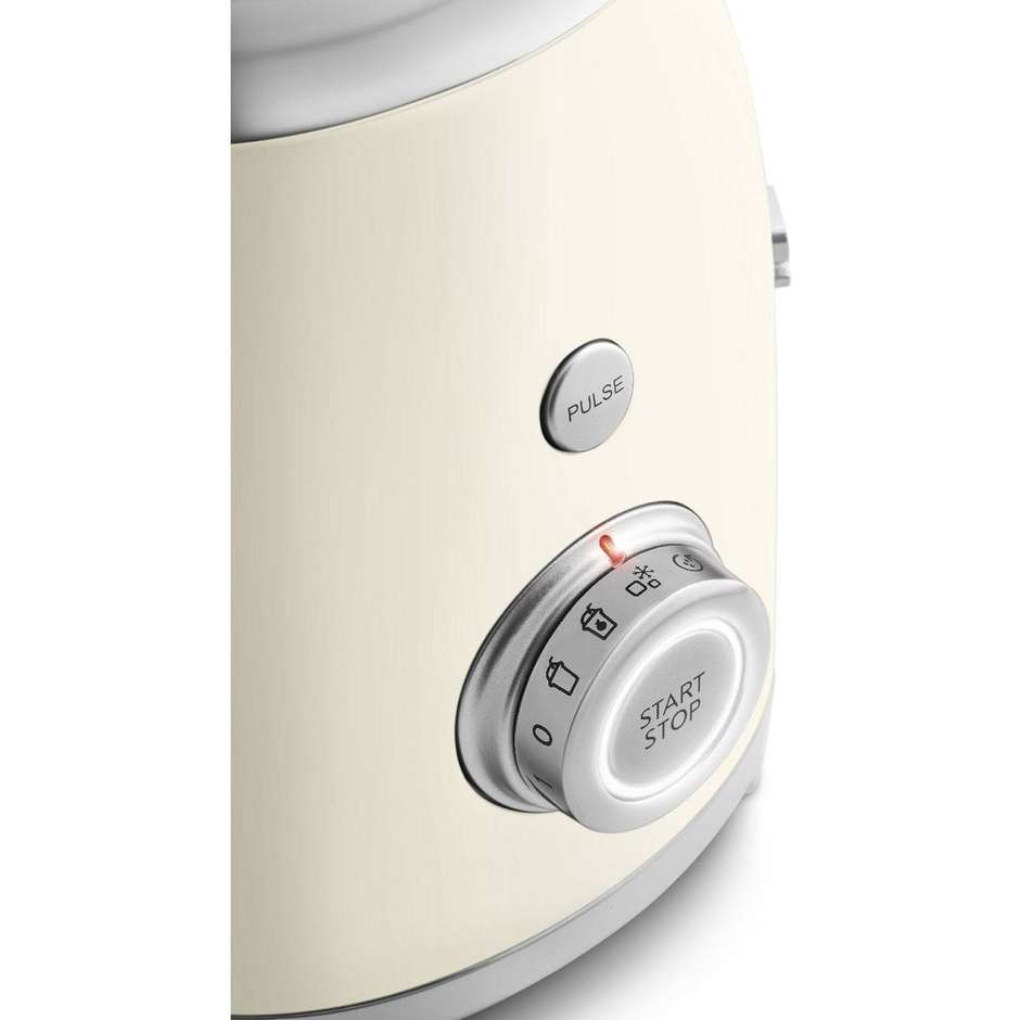 SMEG BLF03CREU Frullatore Capacit&agrave; 1.5 Lt Potenza 800 W Colore Panna